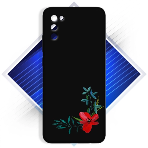 Etui MATT FLOWER do SAMSUNG GALAXY A02S